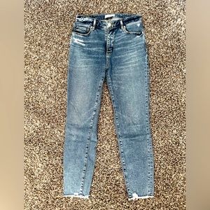 High Rise Skinny Ankle Jeans